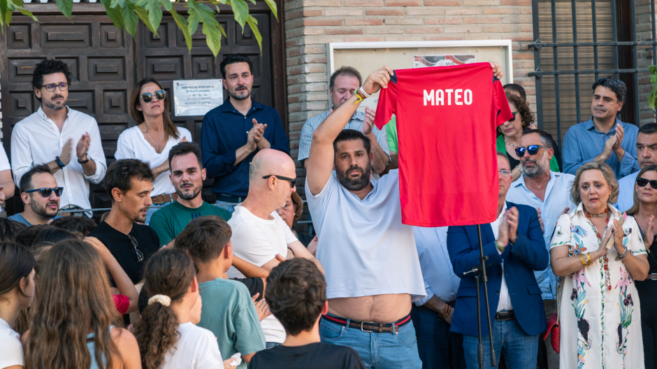 Homenaje al pequeño Mateo, en Mocejón