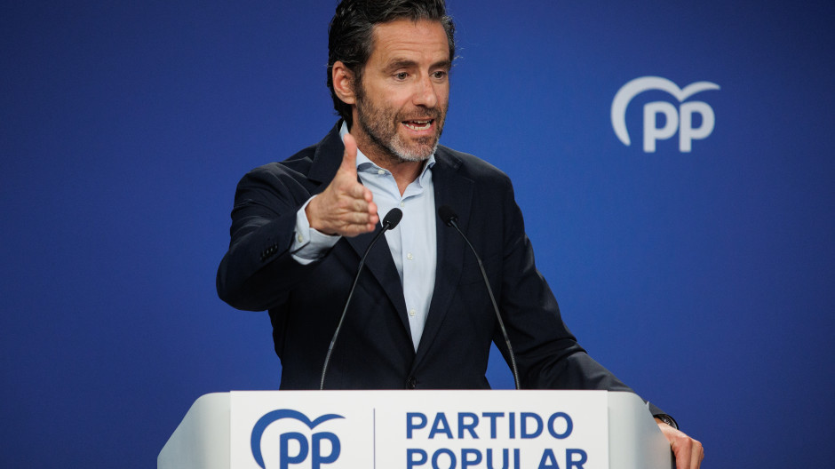 El portavoz del PP, Borja Sémper