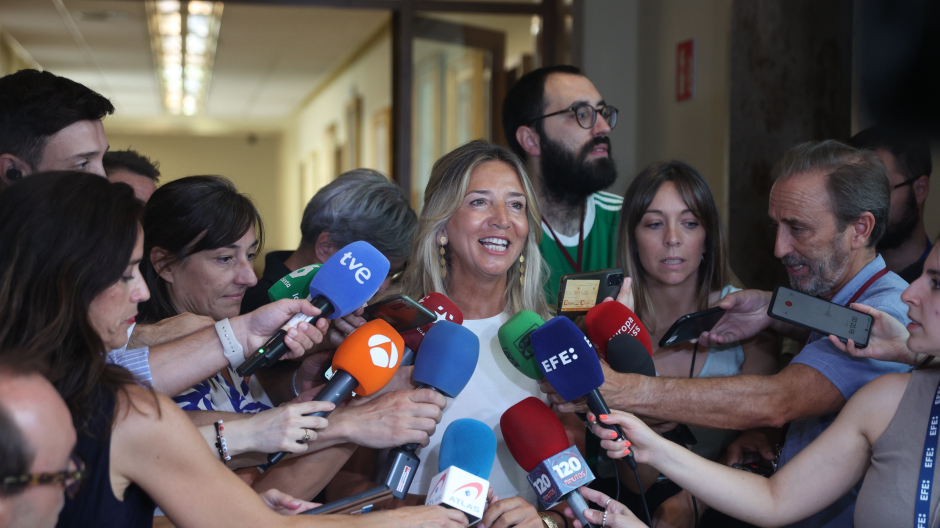 La portavoz del PP en el Senado, Alicia García