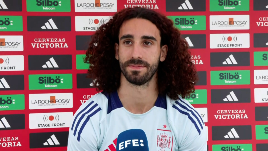 Marc Cucurella, jugador de la Selección española- EFE