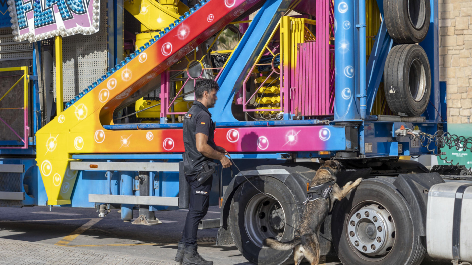 Los perros son uno de los grandes aliados de los agentes a la hora de encontrar migrantes ocultos