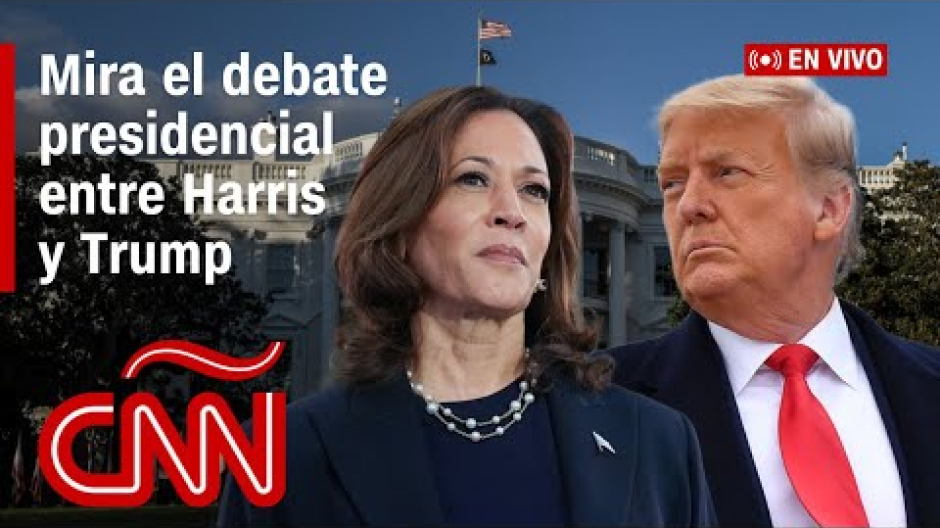 Debate electoral entre Donald Trump y Kamala Harris