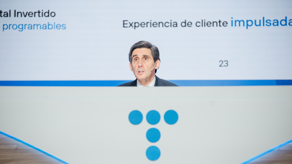 El presidente de Telefónica, José María Álvarez-Pallete