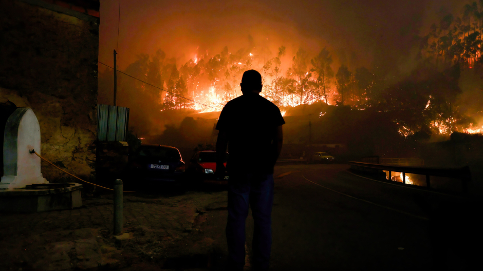 Incendio en Portugal