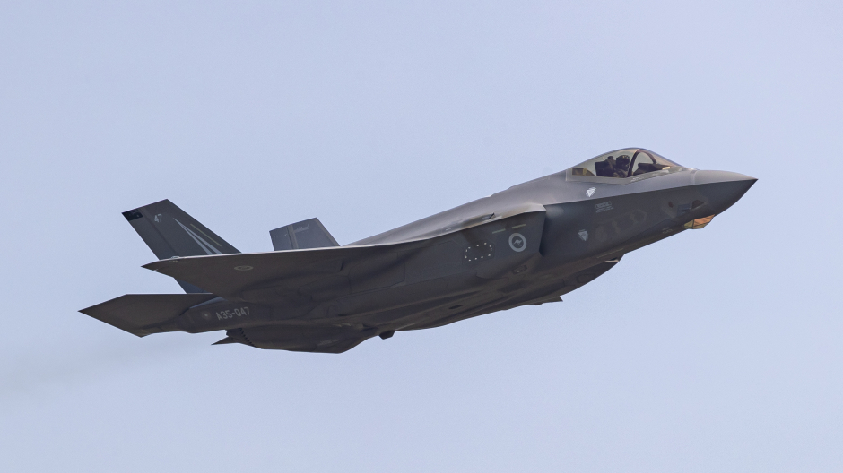 Caza F-35 de la Fuerza Aérea Australiana