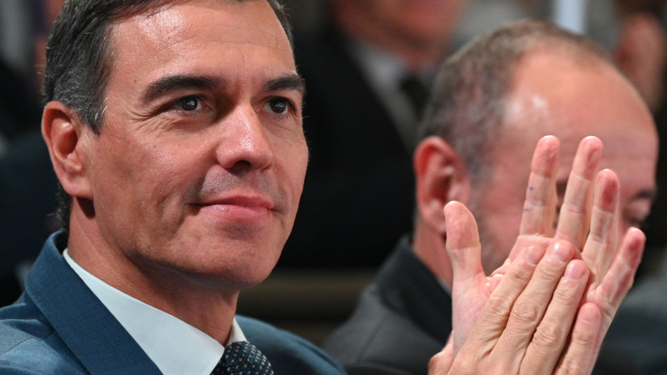 El presidente del Gobierno, Pedro Sánchez