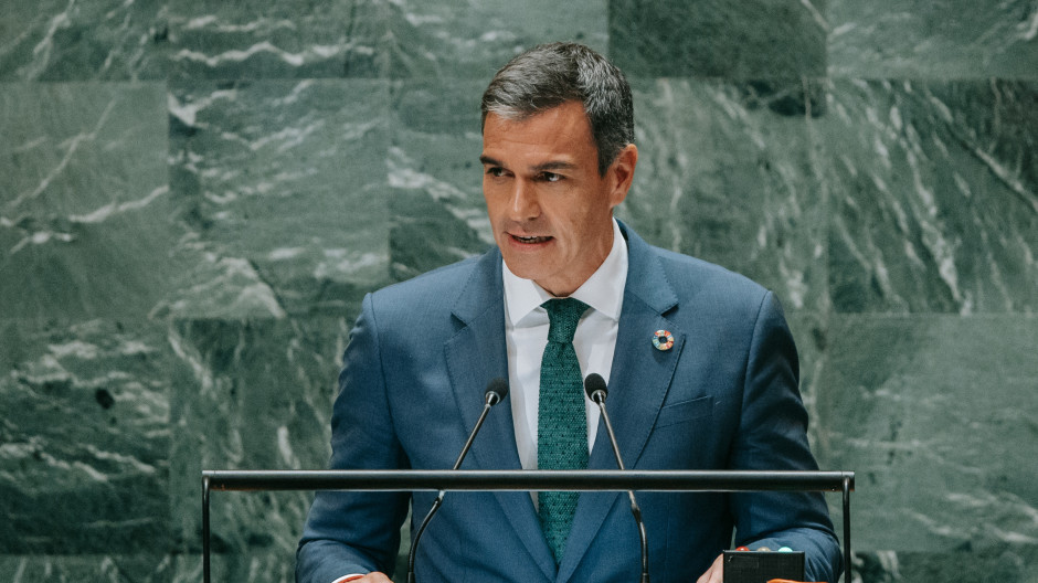Sánchez traslada a la ONU su campaña contra los bulos y el odio: «La democracia libra una batalla»