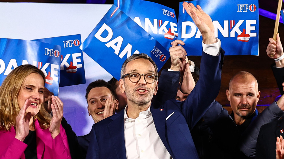 Herbert Kickl, líder del Partido de la Libertad de Austria (FPÖ)