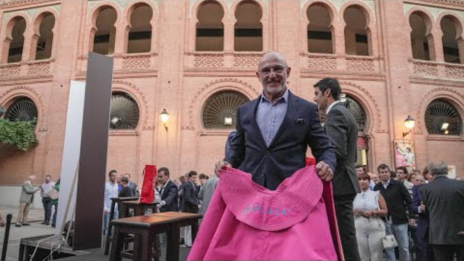 Luis de la Fuente homenajeado en Las Ventas