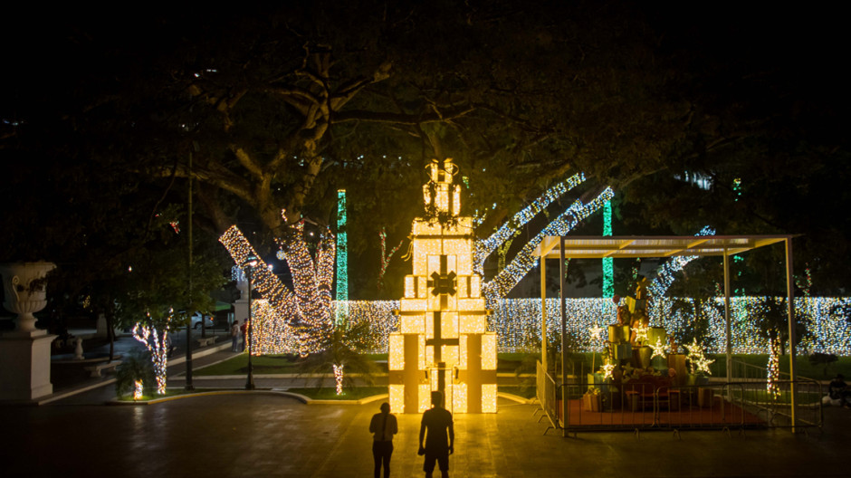 Luces de Navidad en Venezuela