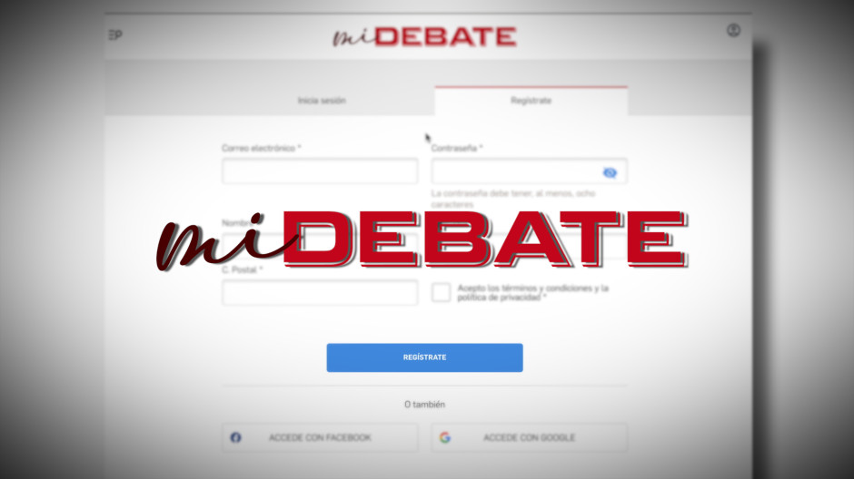 Cómo registrarse en Mi Debate: primeros pasos para disfrutar el área privada de El Debate