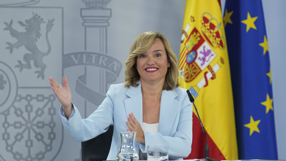 La ministra Portavoz, Pilar Alegría