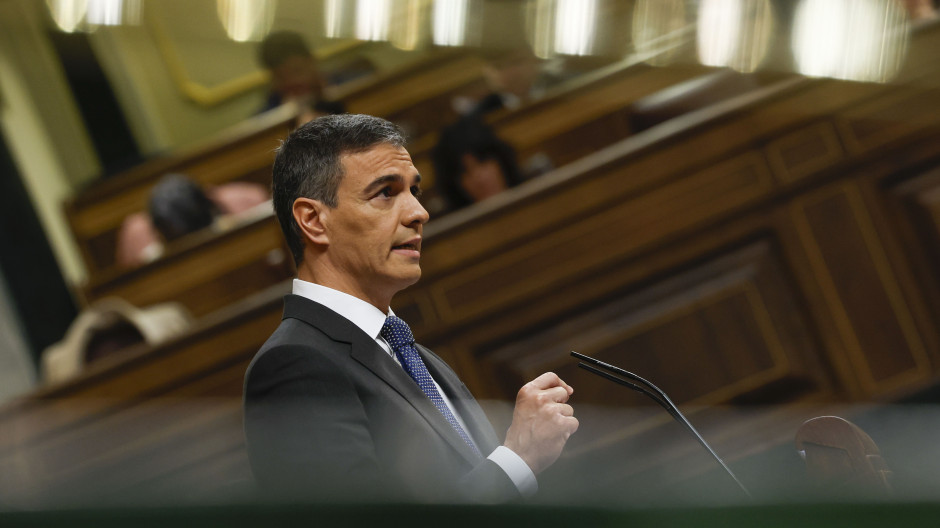 El presidente del Gobierno, Pedro Sánchez