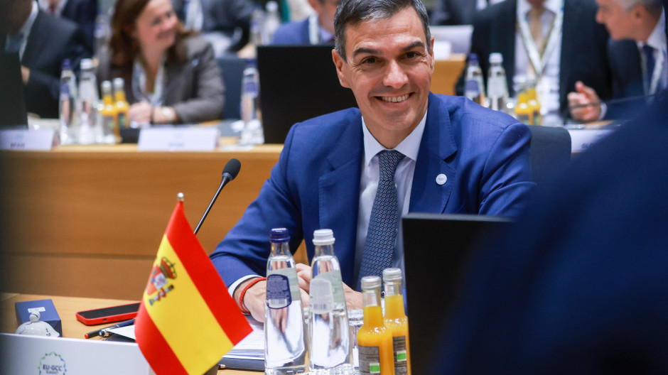 El presidente del Gobierno, Pedro Sánchez