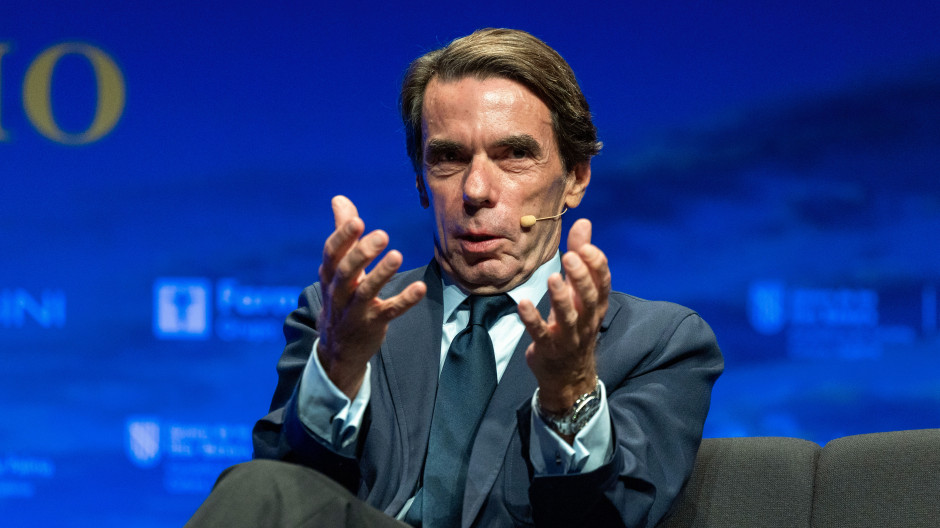 El expresidente del Gobierno, José María Aznar