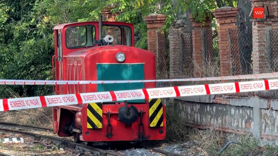 Muere un trabajador de 57 años tras ser arrollado por un tren turístico en Arganda del Rey