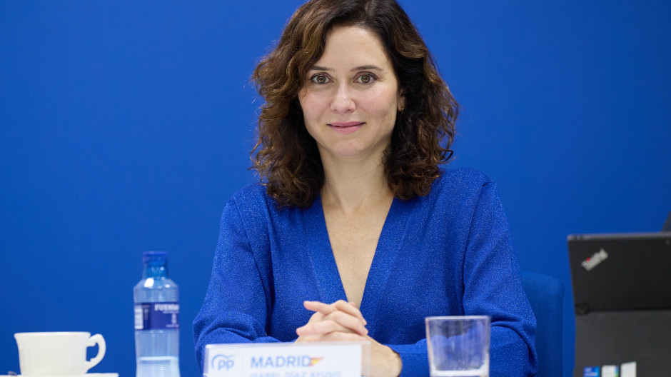 La presidenta de la Comunidad de Madrid, Isabel Díaz Ayuso