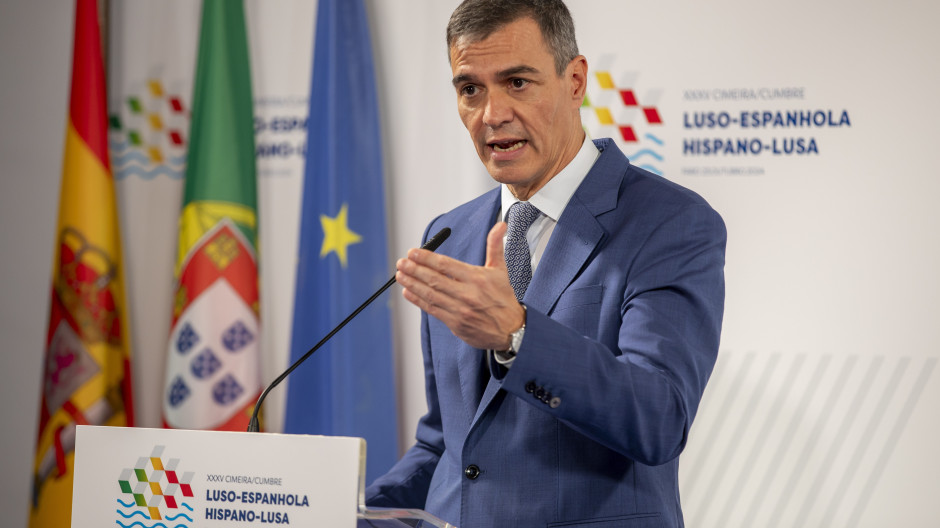 El presidente del Gobierno, Pedro Sánchez