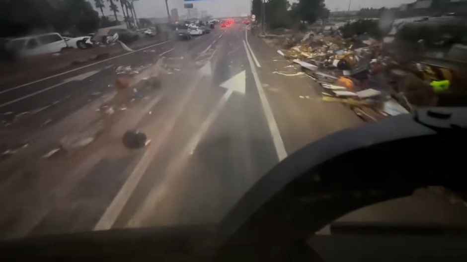 El vídeo que muestra la verdadera dimensión de la catástrofe de la DANA en las carreteras