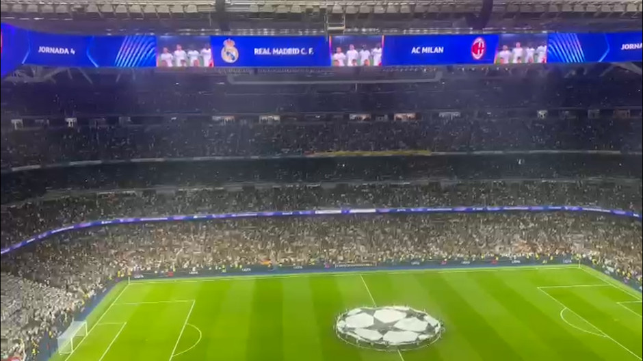 El Santiago Bernabéu estalla contra la UEFA por el Balón de Oro