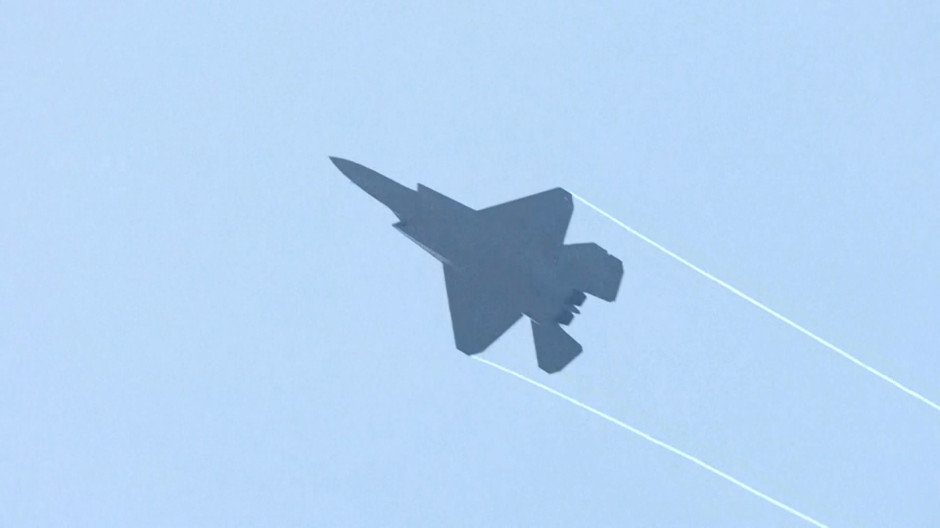 El caza furtivo J-35A en la 15ª Feria de la Aviación de Zhuhai