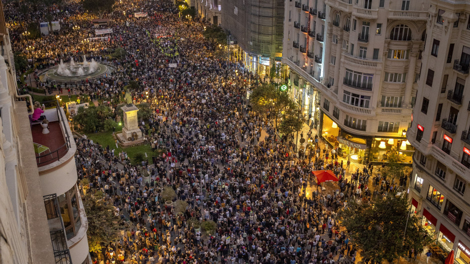 Manifestación Valencia