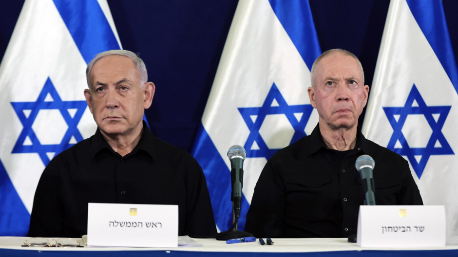 Netanyahu y yoav gallant