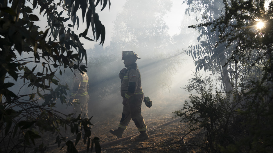 Incendio en Valparaíso (Chile)