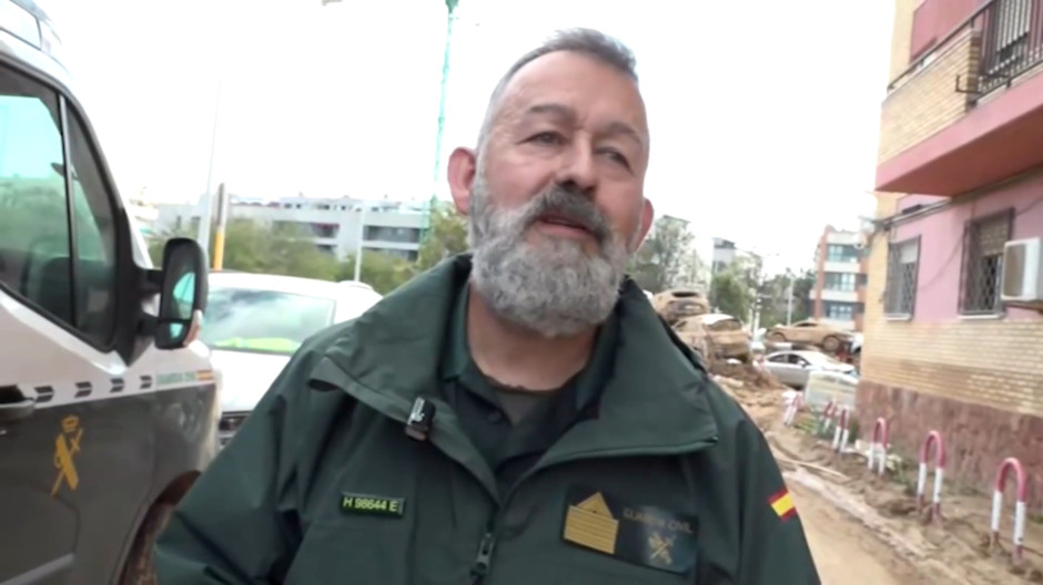 Sargento de la Guardia Civil en Valencia