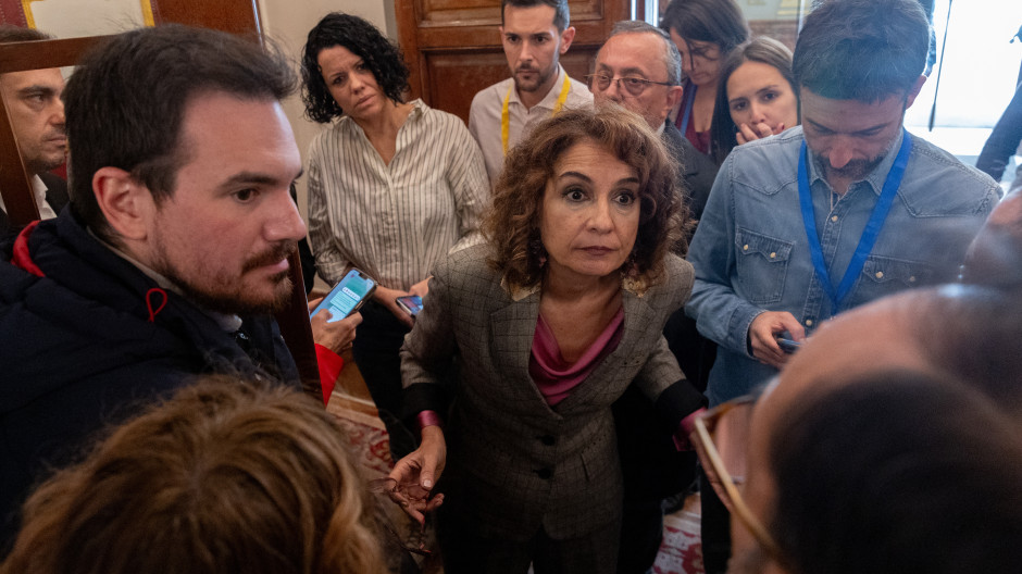 La ministra de Hacienda y vicesecretaria general del PSOE, María Jesús Montero