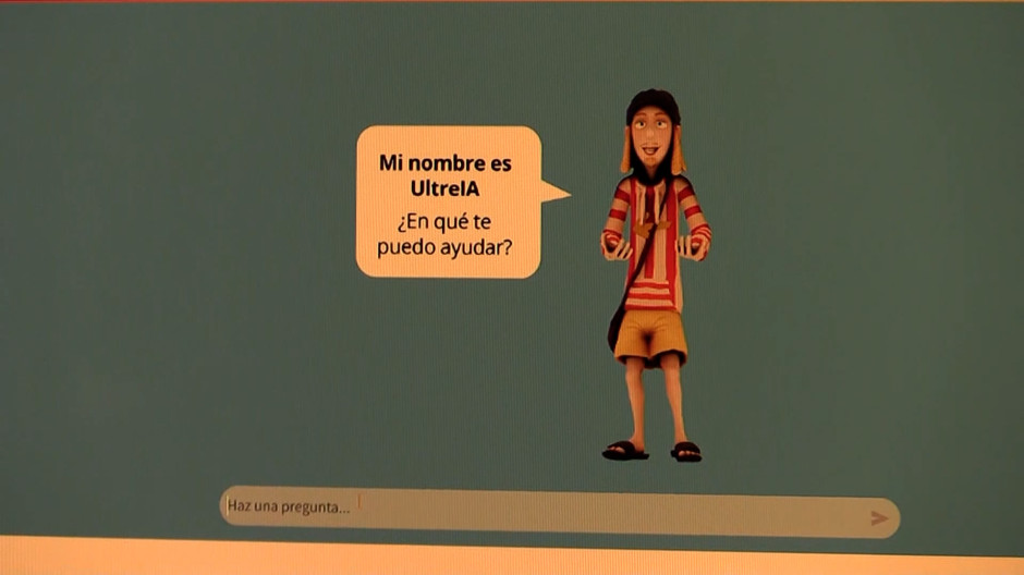 Así es la imagen del asistente virtual para el Camino de Santiago