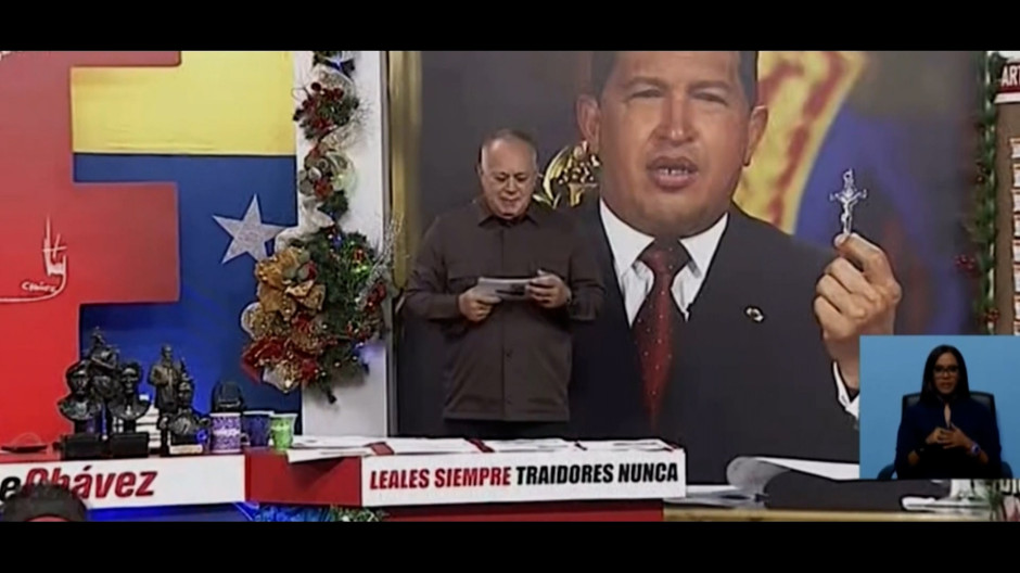 El ministro de Interior y Justicia de Venezuela, Diosdado Cabello