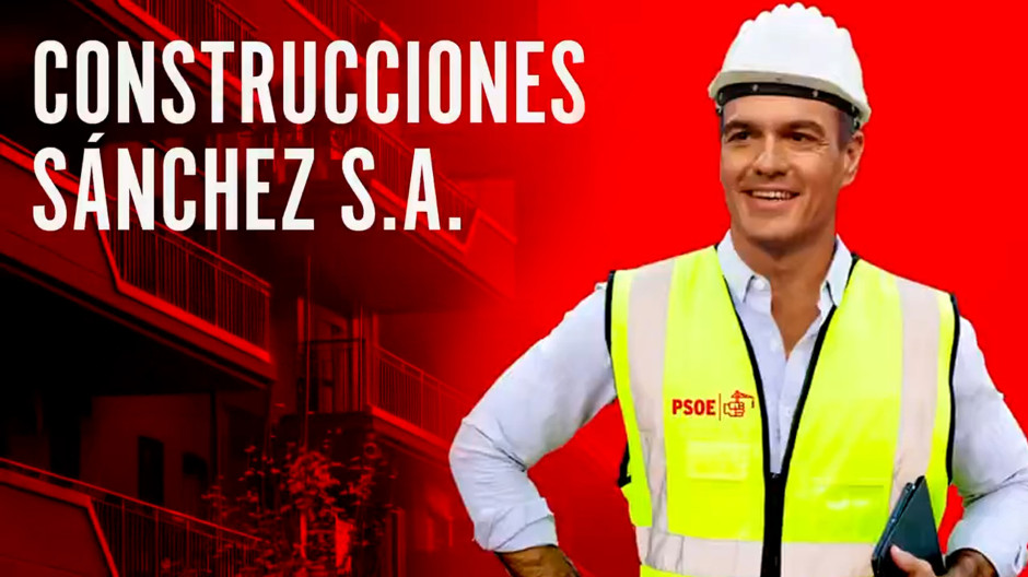 «Construcciones Sánchez S.A. Tu constructor de mentiras de confianza»