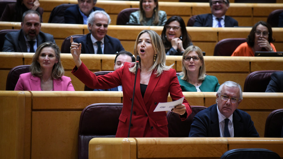 La portavoz del PP en el Senado, Alicia García