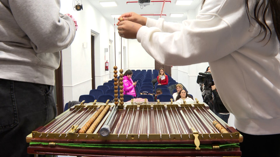 Los niños de San Ildefonso preparan sus voces para la Lotería de Navidad