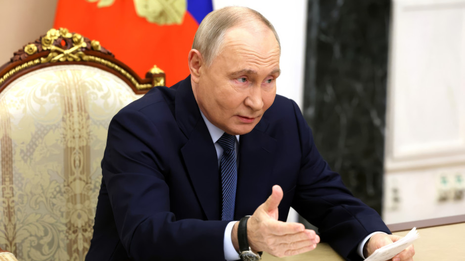 El presidente ruso Vladimir Putin hace balance del año