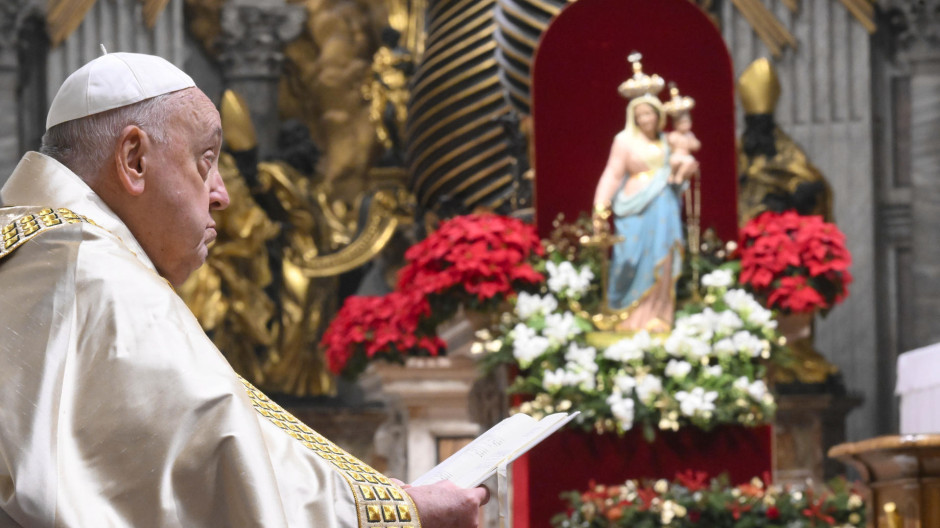 DIRECTO | El Papa Francisco preside la Misa de Año Nuevo en la Basílica de San Pedro