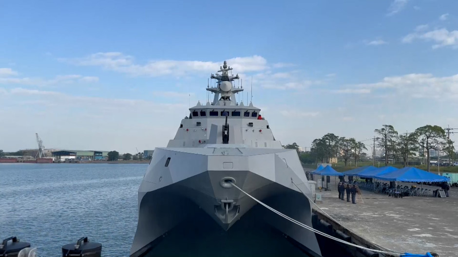 Una de las nuevas embarcaciones de la Armada de Taiwán