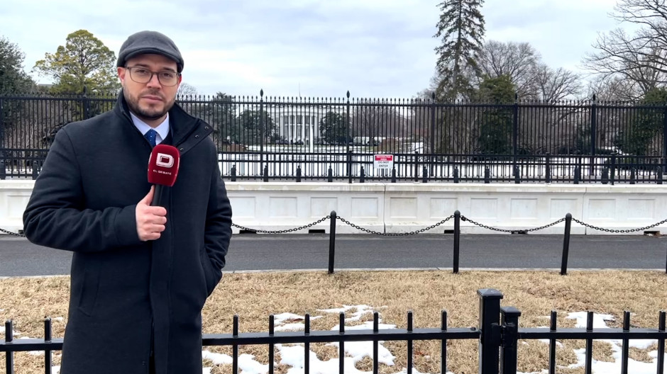 El periodista de El Debate, enviado especial a Washington D.C., Edgardo Pinell