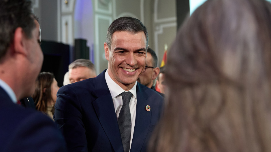 El presidente del Gobierno, Pedro Sánchez