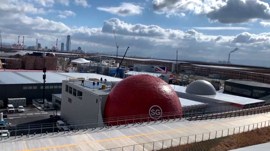 Preparativos para la Expo de Osaka