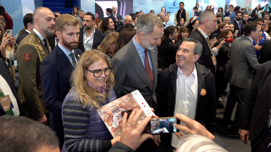 Felipe VI, en Fitur