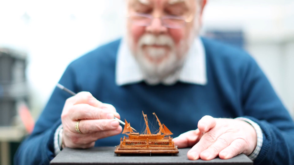 Maqueta naval en Liverpool