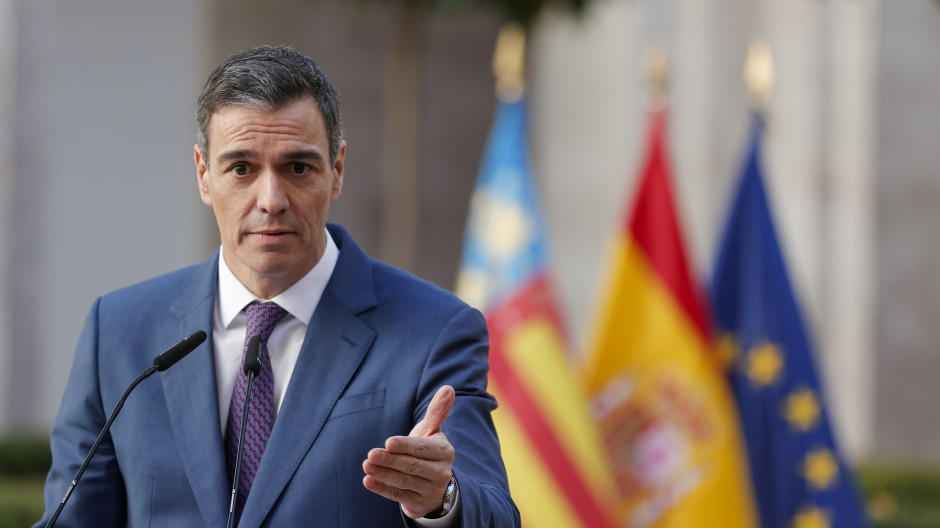 Pedro Sánchez, en Valencia