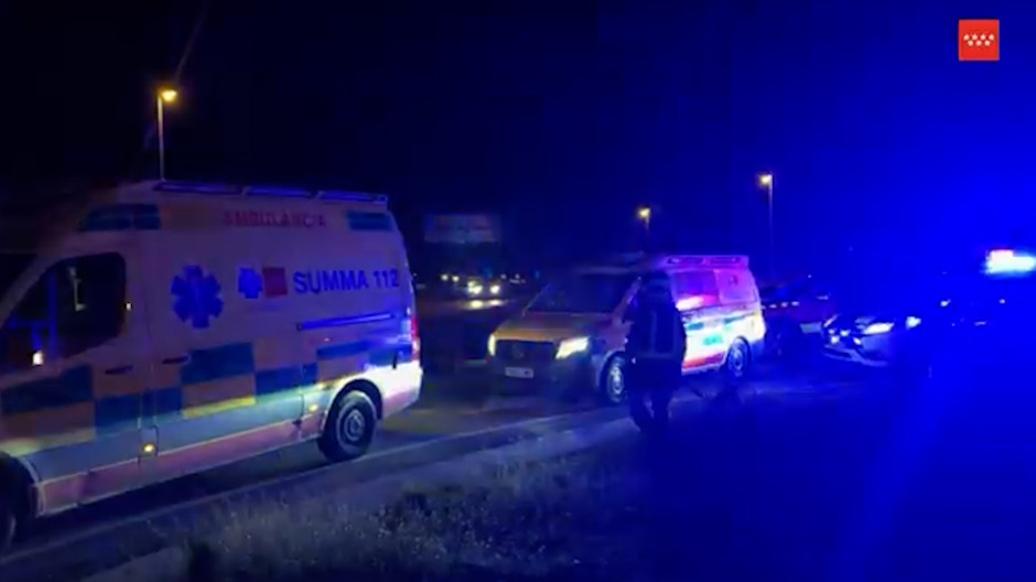 Imágenes tras el accidente