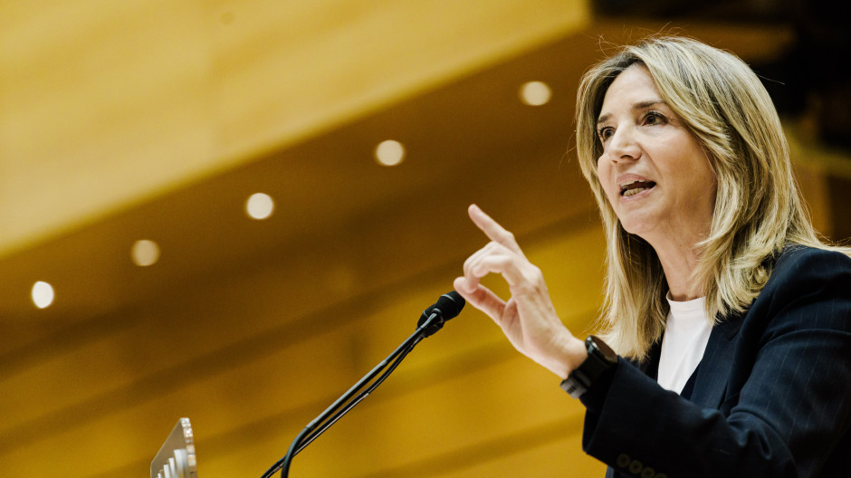 Sesión plenaria en el Senado