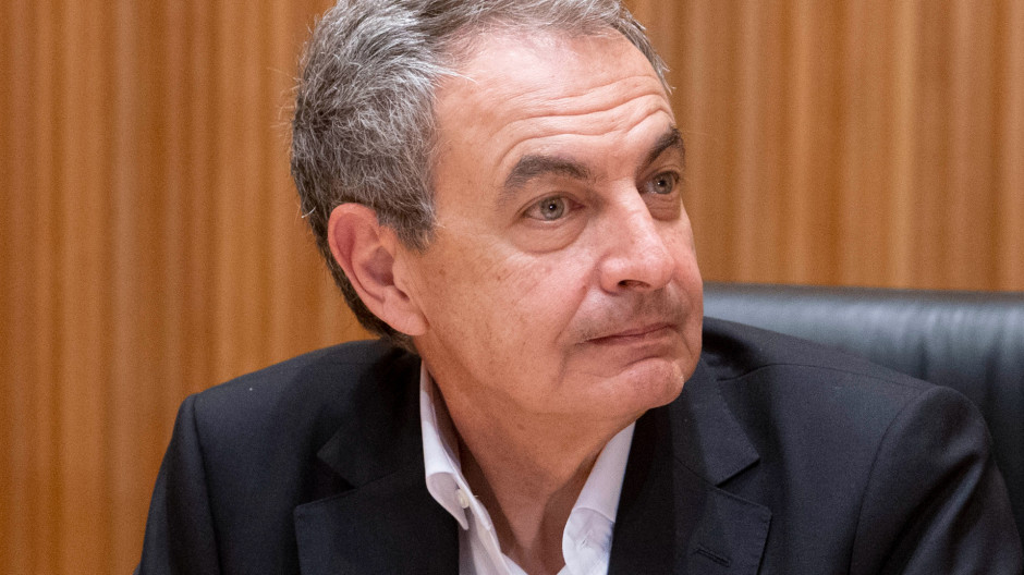 El expresidente del Gobierno, José Luis Rodríguez Zapatero