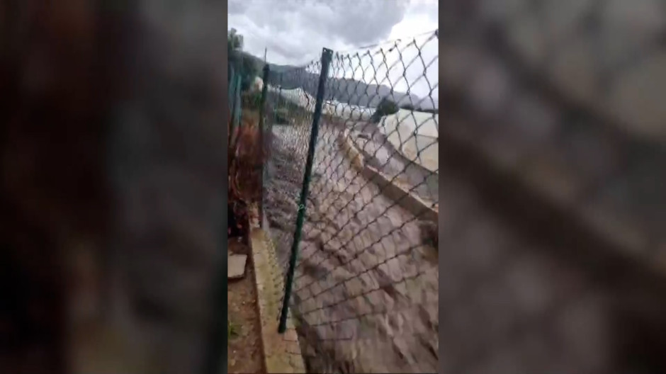 Así se vivió las fuertes lluvias que se cobraron la vida de un  ganadero de 50 años en Lorca