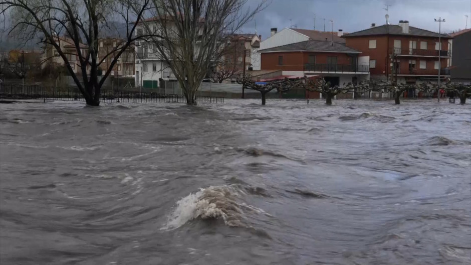 La AEMET desactiva los avisos por lluvia en Castilla y León tras la borrasca que ha desbordado ríos