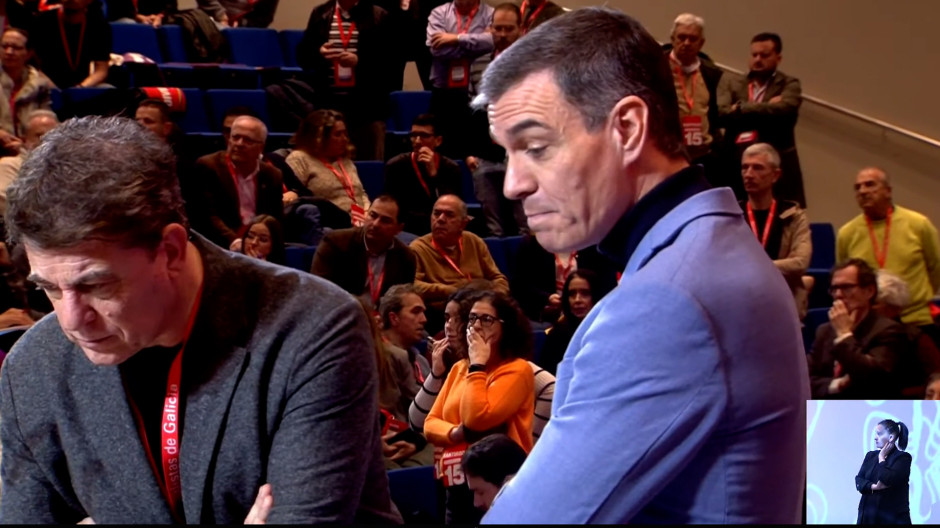 Pedro Sánchez, obligado a detener su mitin en Galicia por la ...